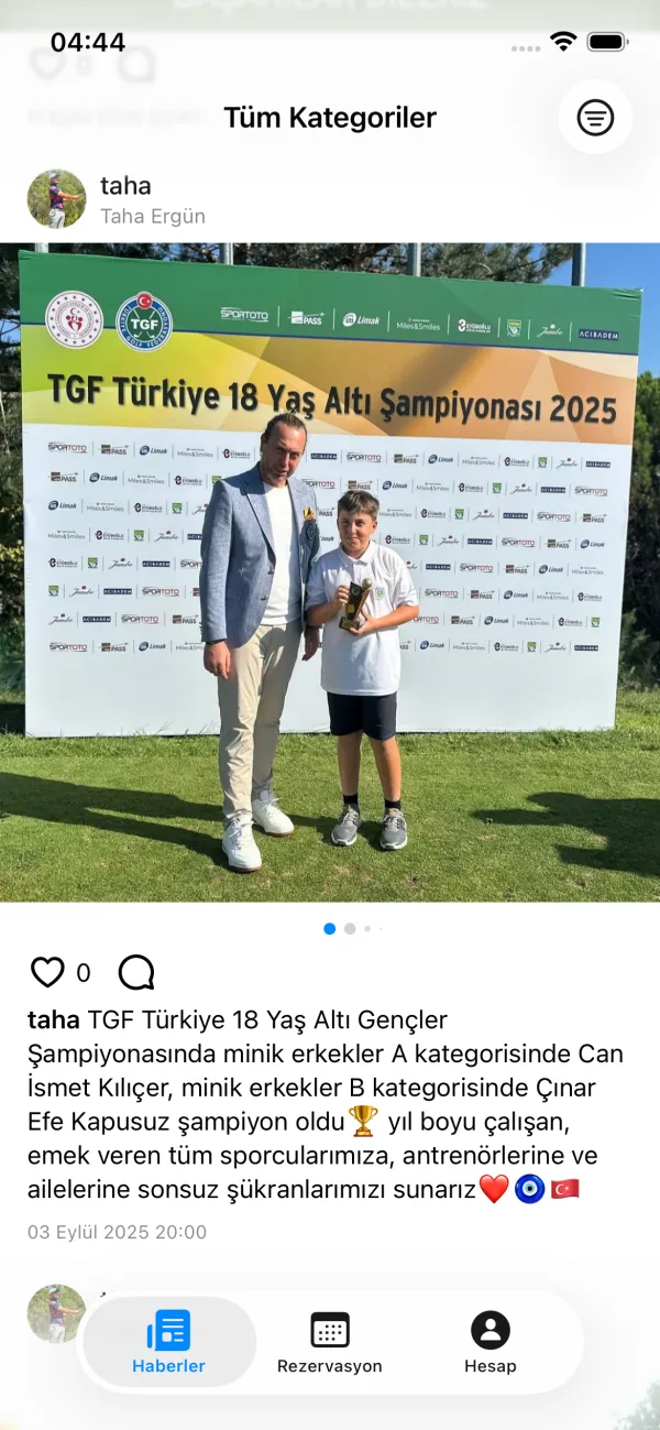 West Golf App